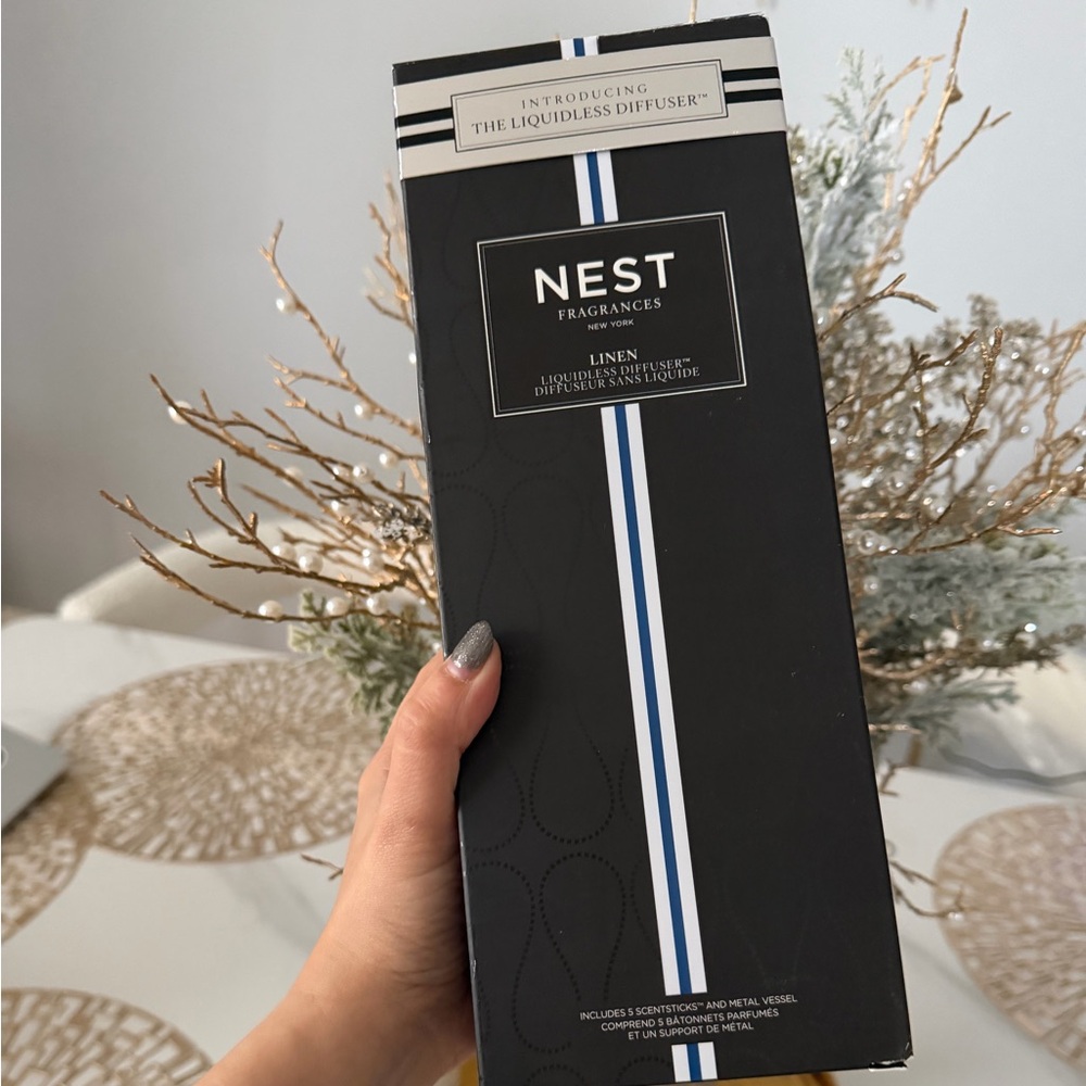 NEST Fragrances New York Linen Liquidless Diffuser - Picture 2 of 2